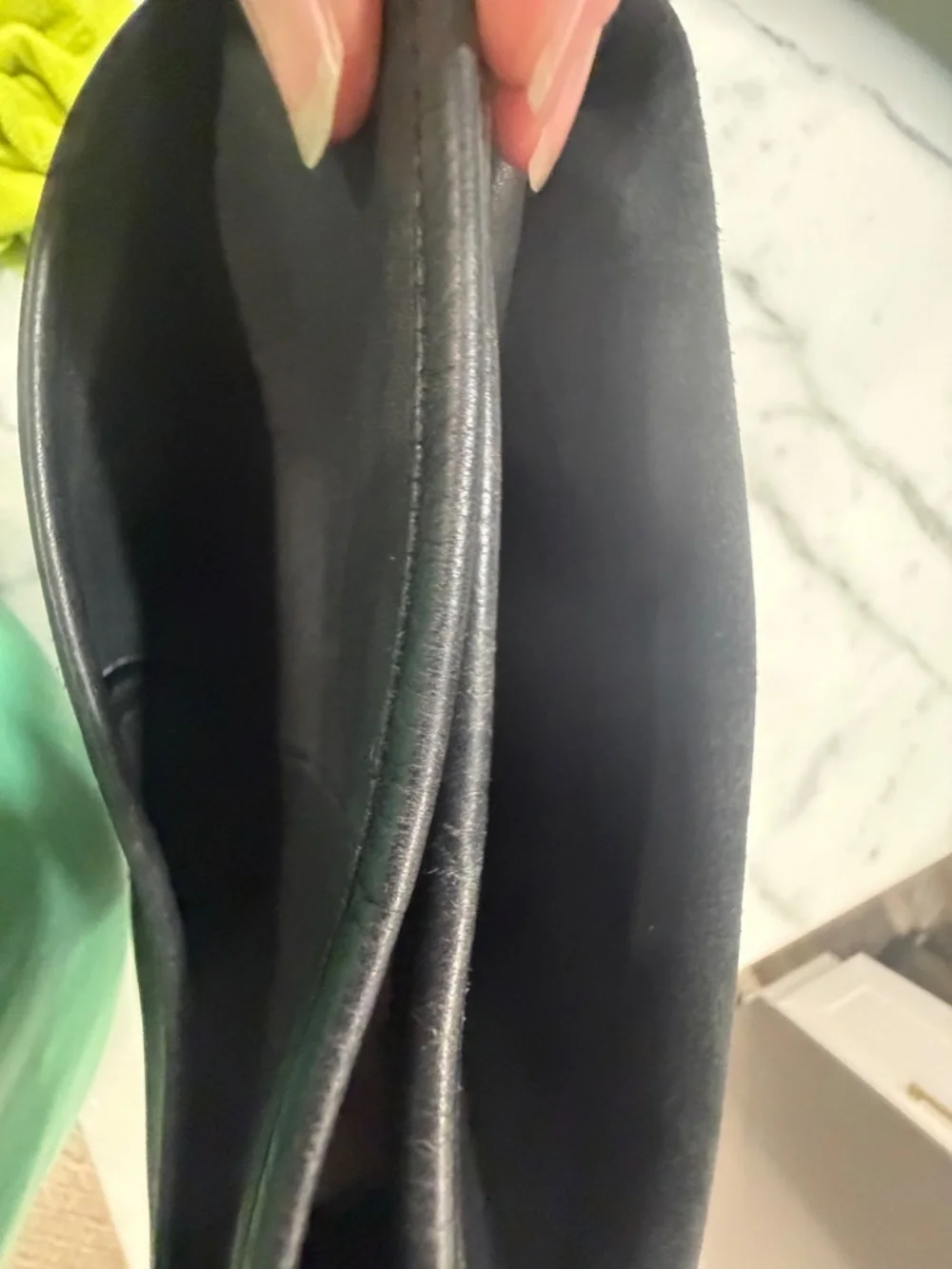 Black Coach Handbag ~ vintage